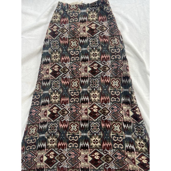 Vintage SUMMIT OF BOSTON Tapestry‎ Retro Midi Geometric Skirt Small - Picture 14 of 16